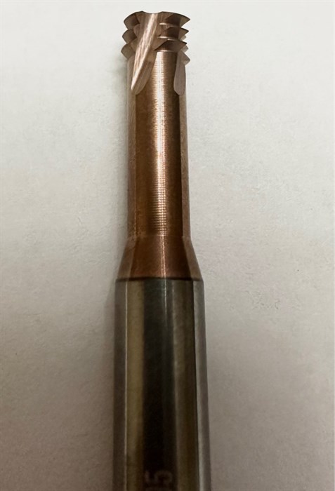 Резьбофреза твердосплавная 3F М2 М3 М4 М5 М6 М8 М10 4374