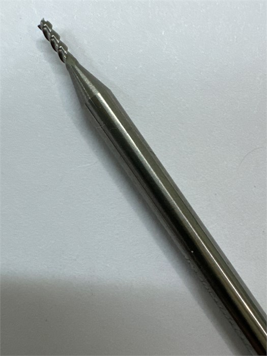 фреза для чпу по алюминию 1,5х3хD4х50L 3F 4951
