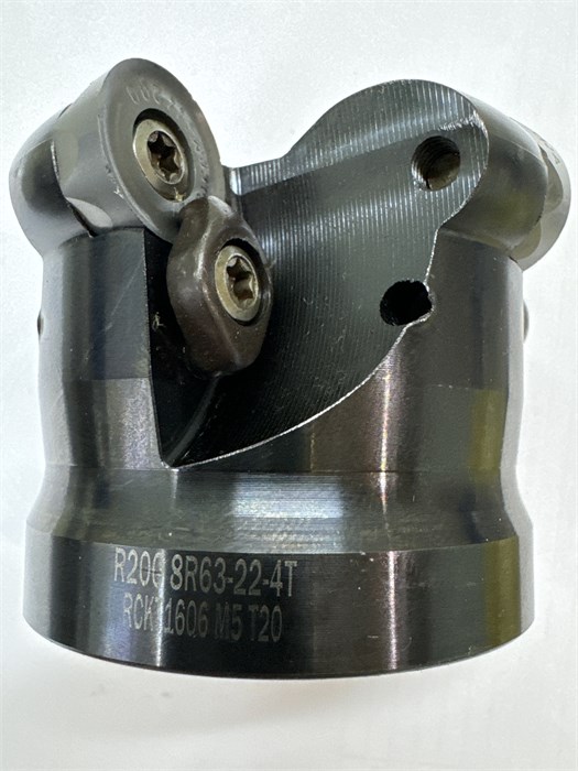 Фрезы с круглыми пластинами 16 мм 63/80/100/125/160 мм  R8 5116