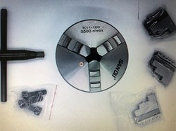 K11-160 патрон токарный 3 х кулачковый 160 мм 1765