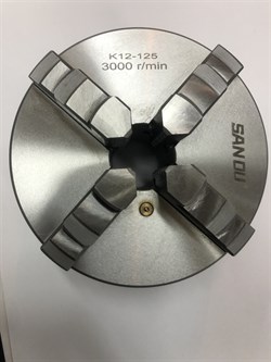 K12-125 патрон токарный 4-х кулачковый самоцентрирующийся 125 мм 2544